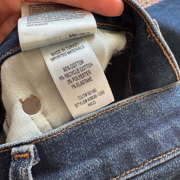 AGOLDE Nico High Rise Slim Cabana Jeans - Picture 8 of 10